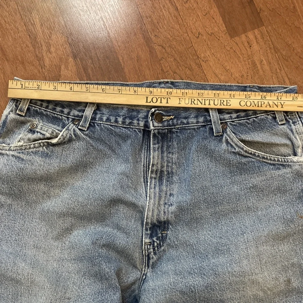 Distressed Baggy Dickies Carpenter Jeans Size 38x30